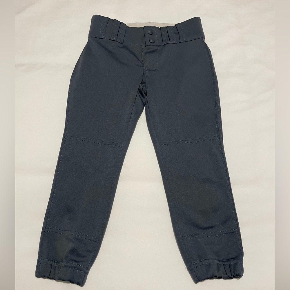 CHAMPRO Girls' Low-Rise Youth Small Softball Pants